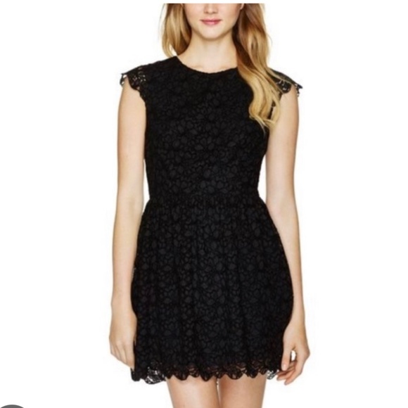 Aritzia Talula Lace Black Dress - Picture 1 of 1